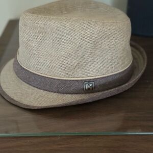 Kenny K. Tan and Brown Fedora Hat